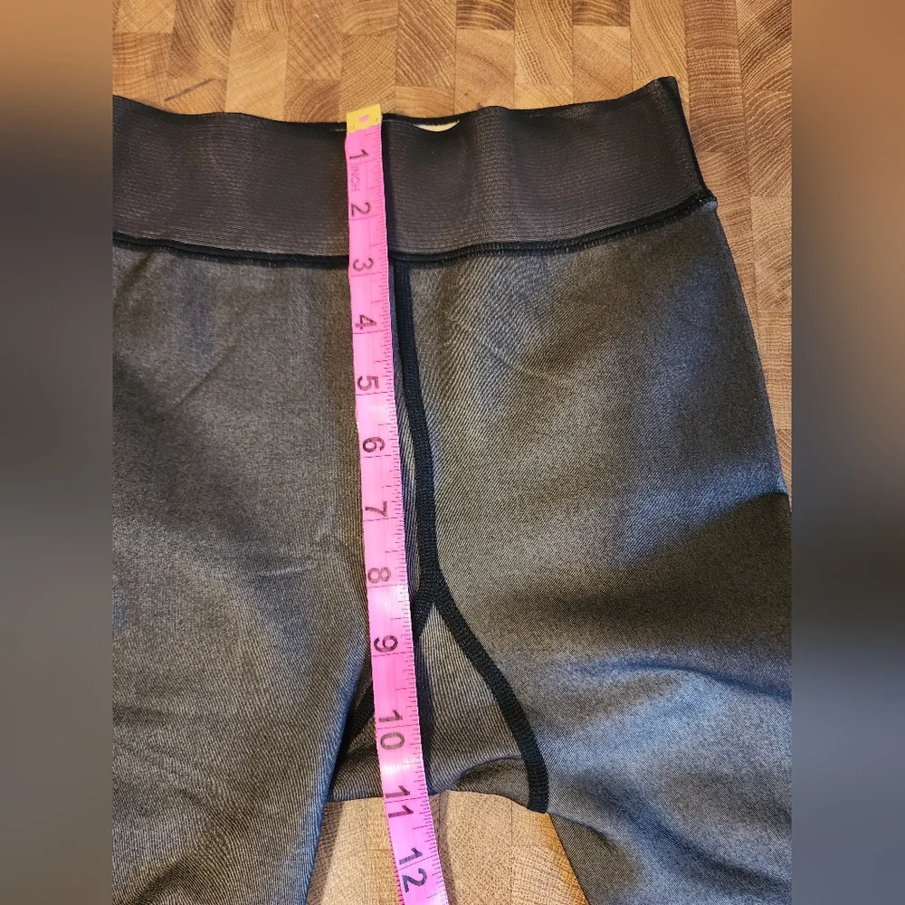 🍂🍁❄️Heavy, lined, footed tights, black no size, see measurements new w/o tags.